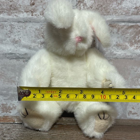 wangs | Toys | Wangs White Bunny Rabbit With Movable Limbs Plush Toy 8 ...